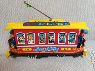 Juguete Tranvía Jyelandia Jyesa con caja