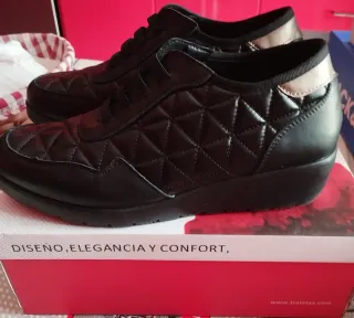 Zapatos Mujer Treintas Talla 39 Negros