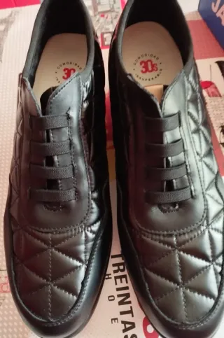Zapatos Mujer Treintas Talla 39 Negros
