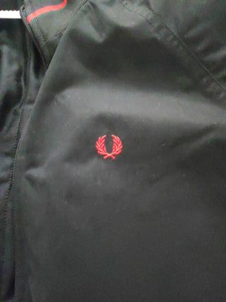 Chaqueta Bomber Fred Perry Negra