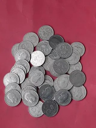 50 CENTIMOS 1980 (40 MONEDAS) MUNDIAL FUTBOL
