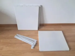 3 Baldas 60x50 + 6 Soportes Metal