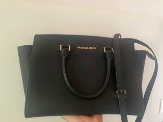 Bolso Michael Kors Negro con Cartera