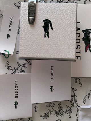 Pulsera Lacoste Plata
