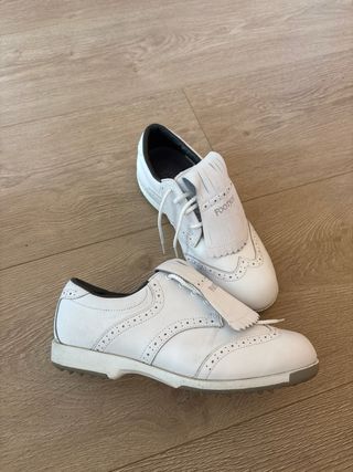 Zapatos de golf Footjoy blancos de mujer 