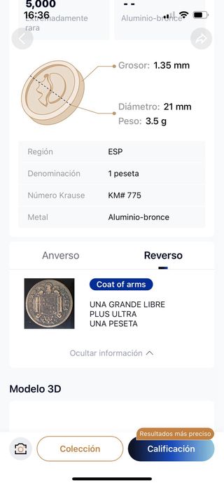 Moneda 1 peseta Francisco Franco 1946
