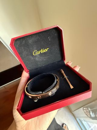 Pulsera Cartier Love Tornillo 