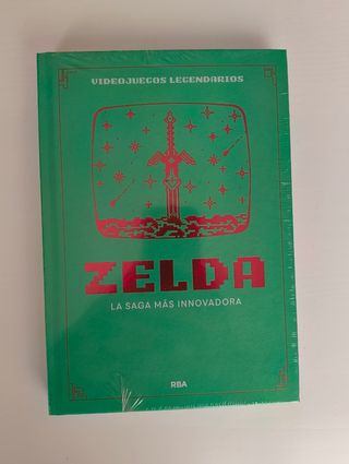 Libro Videojuegos Legendarios Zelda RBA