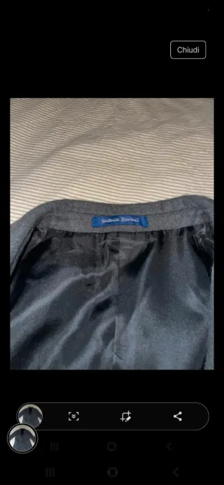 Cappotto uomo grigio