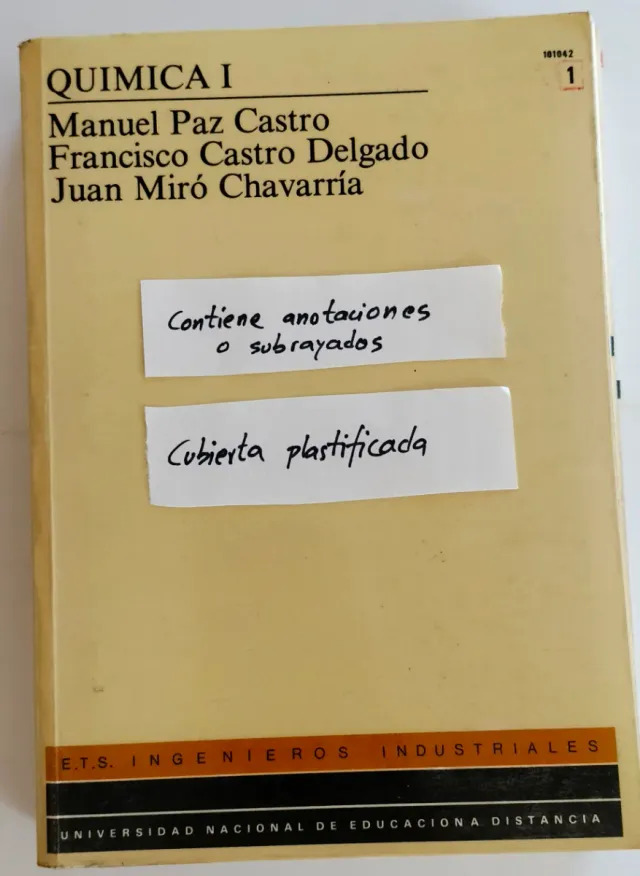 Química Tomo 1 Ingeniería UNED