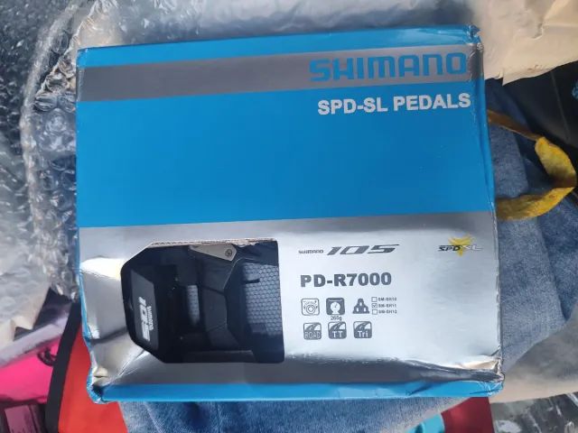 Pedales Shimano 105 y ultegra