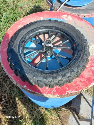 Rueda trasera llanta minimoto cross
