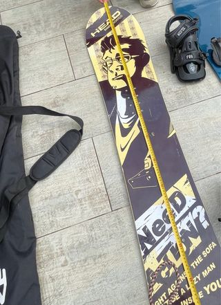 Tabla Snowboard HEAD 155cm + Fijaciones + Bolsa