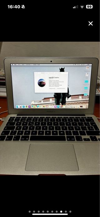 MacBook Air 11 Plata