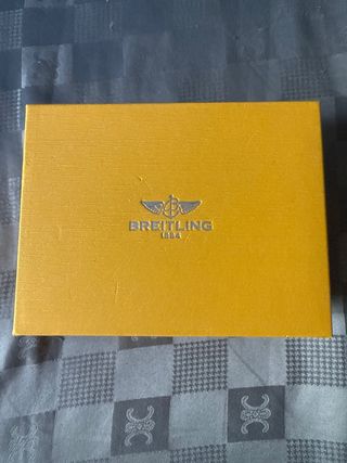 Caja de madera para reloj Breitling