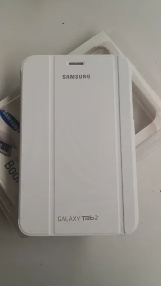 Funda Original Samsung Galaxy Tab2. Blanca.