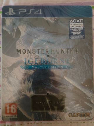 Monster Hunter World Iceborne Master PS4 sigillato