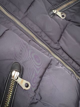 Plumífero Massimo Dutti Negro Extra Warm
