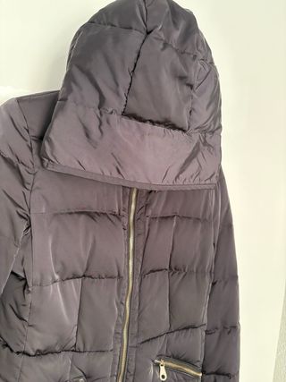 Plumífero Massimo Dutti Negro Extra Warm