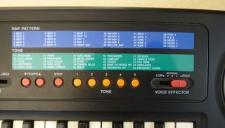 Teclado Casio Rapman con Vocoder