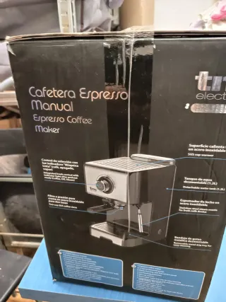 Cafetera Espresso Manual TMPCF101