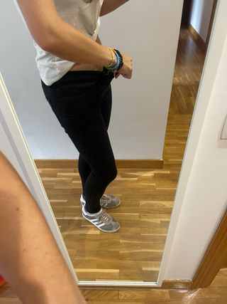 Pantalón premamá negro ideal posparto 