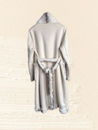 Italian luxury women’s winter double-face coat