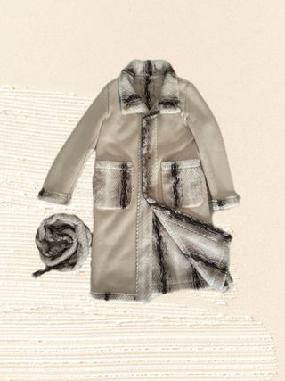 Italian luxury women’s winter double-face coat