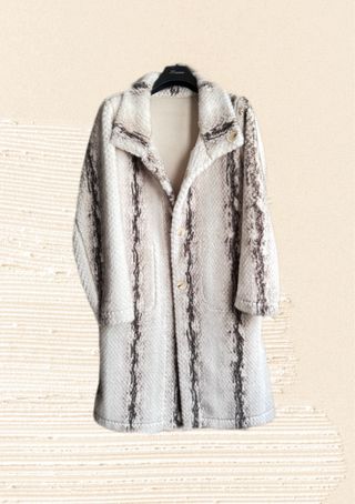Italian luxury women’s winter double-face coat