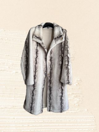 Italian luxury women’s winter double-face coat