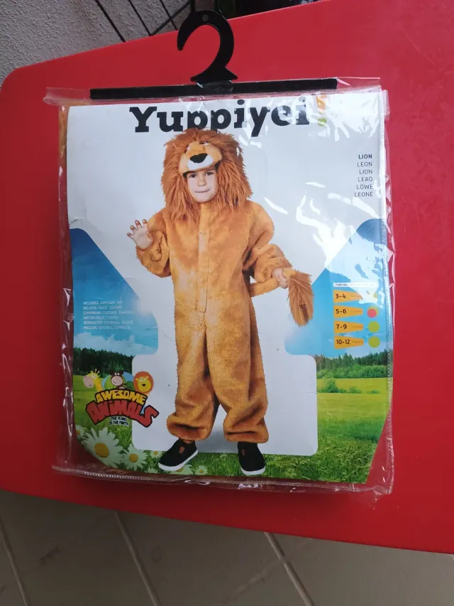 Disfraz León Infantil 5-6 Años