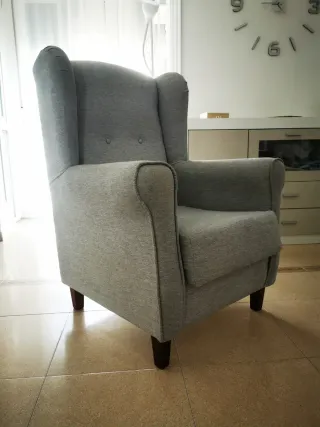 Sillón gris 