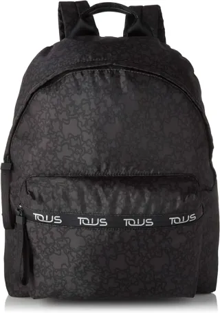 Mochila Tous Negra con Estampado