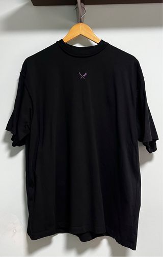 Camiseta Oversized Negra Distorted People