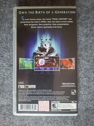 Final Fantasy I para PSP
