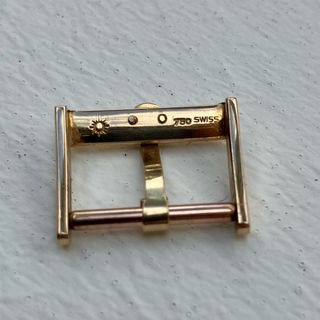 Hebilla Omega Oro 18k 750 16mm