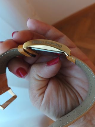 Reloj Primo Emporio Mujer Dorado y Marrón