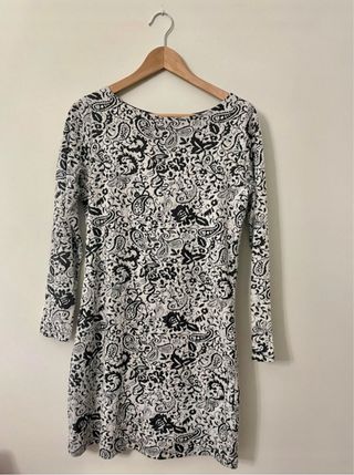 Vestido Sfera estampado paisley talla M