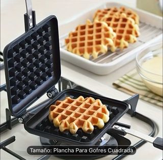 Plancha para gofres cuadrada