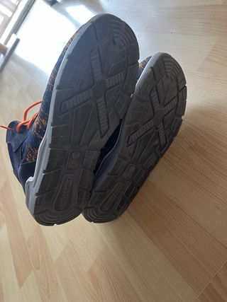 Zapatos de seguridad Alba&n Azul/Naranja