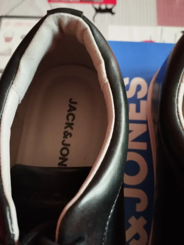 Zapatillas Jack & Jones chico negras