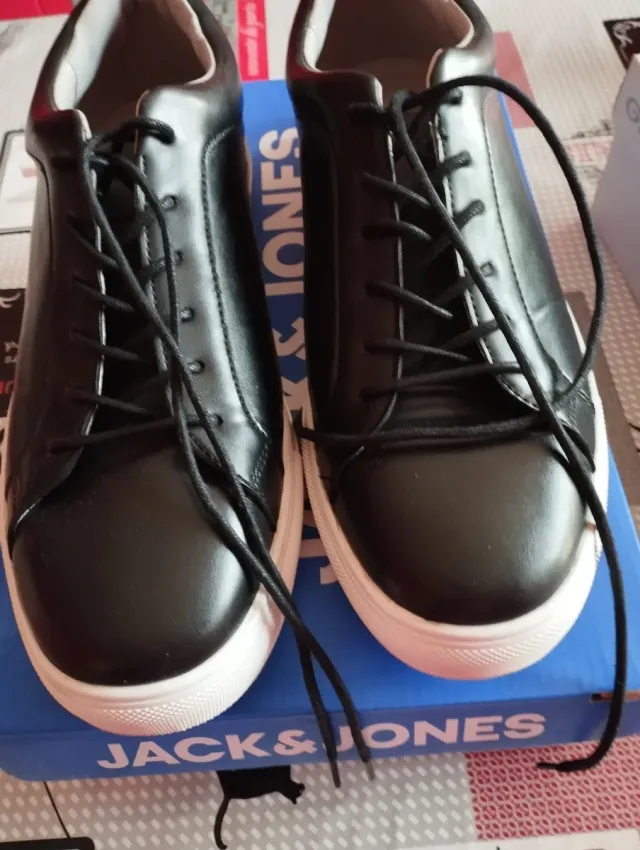 Zapatillas Jack & Jones chico negras