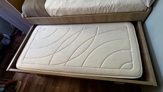 Cama nido con cajones y colchón viscoelástico