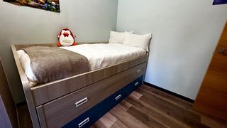 Cama nido con cajones y colchón viscoelástico