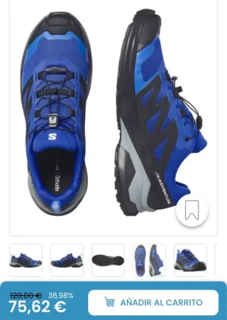 Salomon X-Adventure Azul/Gris