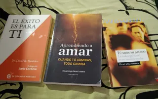 Lote 3 Libros: Éxito, Amar, Amado