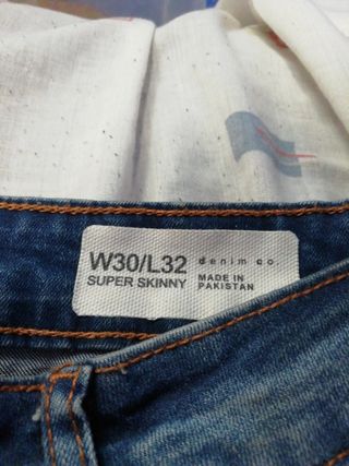 Pantalón vaquero Primark Talla L Mujer