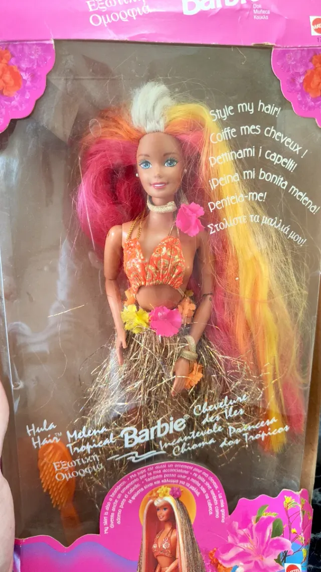 Barbie Hula Hair Tropical 1996