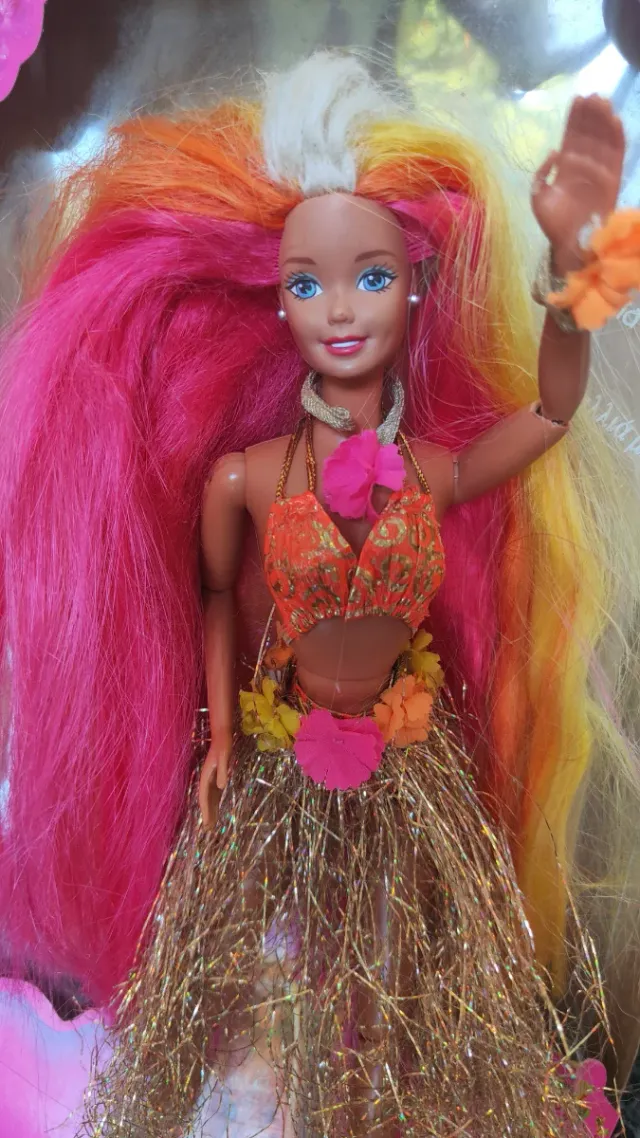 Barbie Hula Hair Tropical 1996