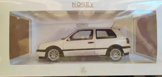 Reserva Héctor. Golf GTI 1996 Blanco Norev 1:18